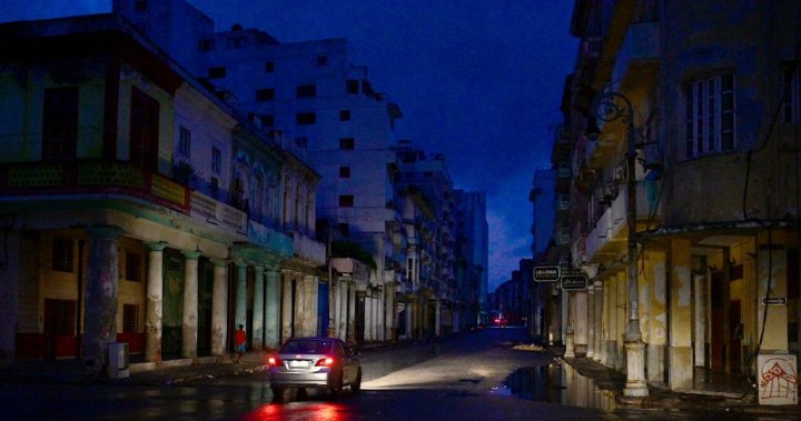 Cuba gets some electricity back after blackout left millions in the dark – National | Globalnews.ca