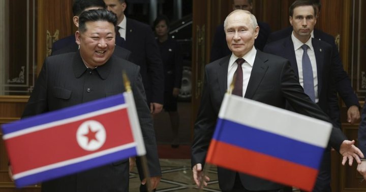 U.S. says there’s ‘evidence’ North Korea sent troops to Russia – National | Globalnews.ca