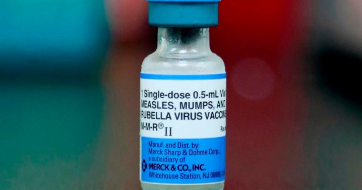 Global measles cases jumped 20% in 2023 due to ‘inadequate’ vaccine use – National | Globalnews.ca