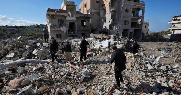Israel accuses Hezbollah of breaching ceasefire, launches airstrike – National | Globalnews.ca