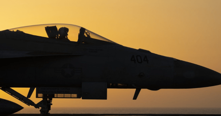 2 US Navy pilots shot down over Red Sea in apparent ‘friendly fire’ incident, US military says – National | Globalnews.ca