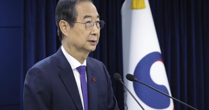 South Korea’s acting president has been impeached. What to know – National | Globalnews.ca
