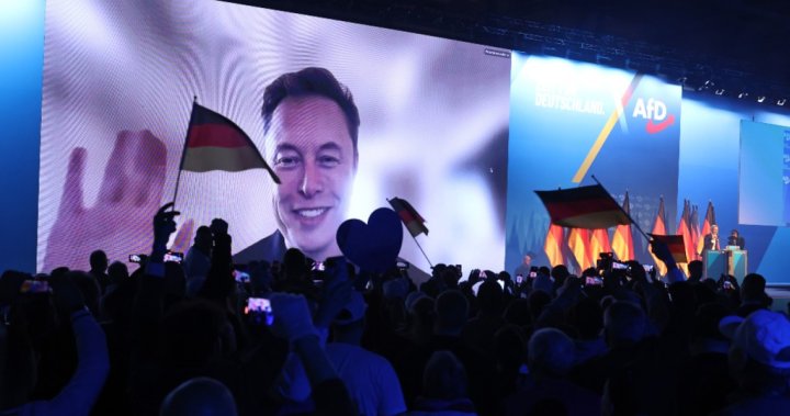 Elon Musk calls for Germany to ‘move beyond’ Nazi guilt at far-right rally – National | Globalnews.ca