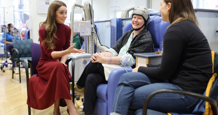 Kate Middleton says her cancer is in remission, thanks hospital staff – National | Globalnews.ca