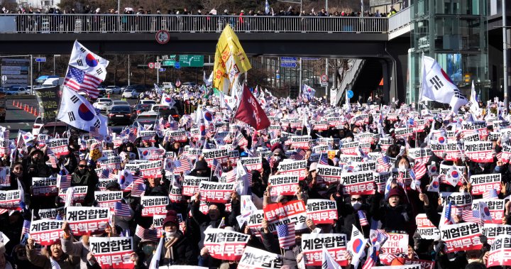 South Korean authorities move to arrest impeached president Yoon – National | Globalnews.ca