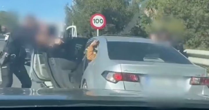 Spanish police rescue kidnapped man thanks to photo of steering wheel – National | Globalnews.ca