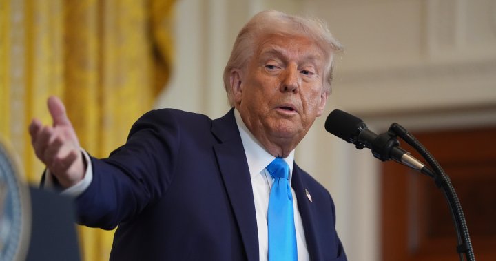 Trump’s proposal the U.S. ‘take over’ Gaza rejected by allies, adversaries – National | Globalnews.ca