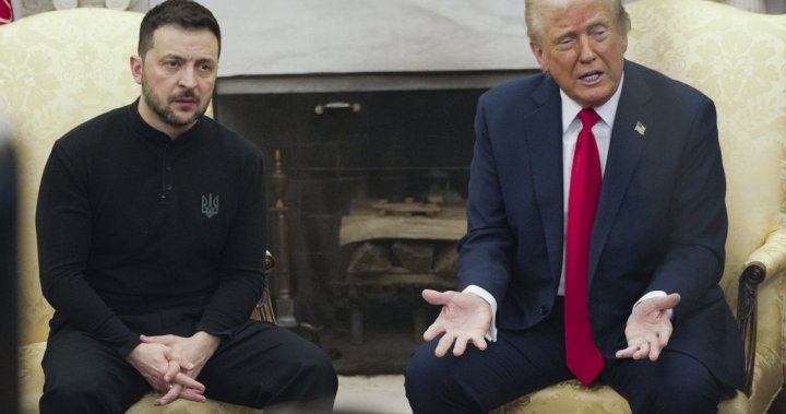 Zelenskyy sees post-Trump polling bump. What about other world leaders? – National | Globalnews.ca