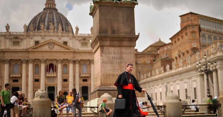 Cardinals enter seclusion to elect new Pope at secret conclave – National | Globalnews.ca