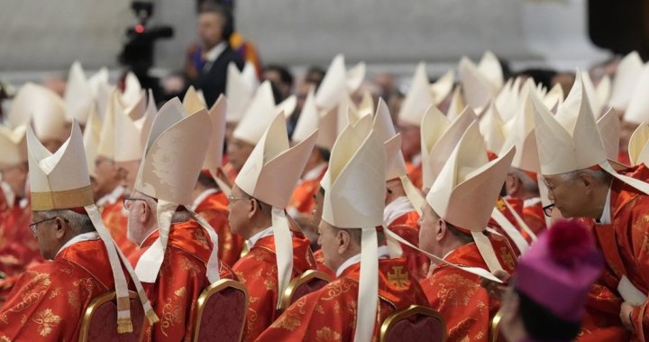 Cardinals urged before conclave to pick pope who seeks unity – National | Globalnews.ca