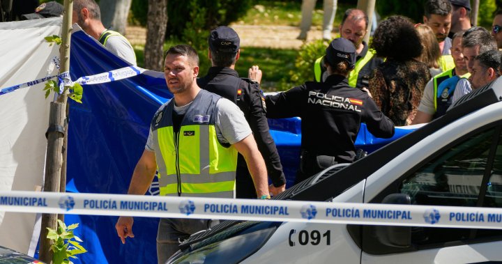 Former Ukrainian president’s advisor killed outside school in Spain – National | Globalnews.ca