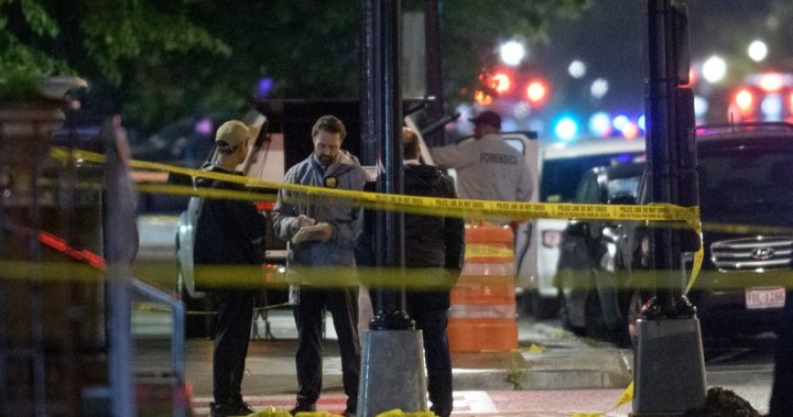 Israel PM condemns ‘horrific’ shooting of 2 embassy staff members in U.S. – National | Globalnews.ca