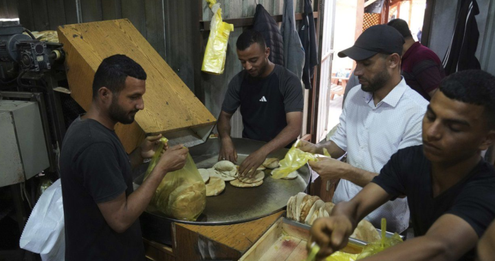 Israel may change tack to allow aid groups in Gaza to stay in charge of non-food aid – National | Globalnews.ca