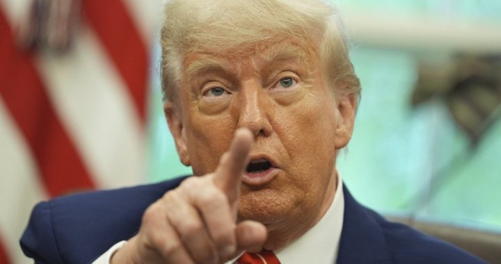 Trump backs Ukraine’s call for 30-day ceasefire, warns of sanctions – National | Globalnews.ca