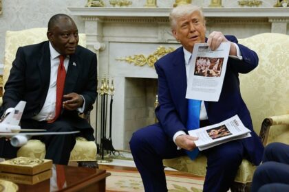 Trump’s photo ‘evidence’ of South African white genocide was captured in Congo – National | Globalnews.ca