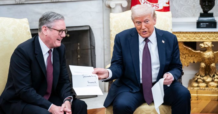 U.S., UK to announce trade pact, Trump’s 1st deal since tariffs began – National | Globalnews.ca
