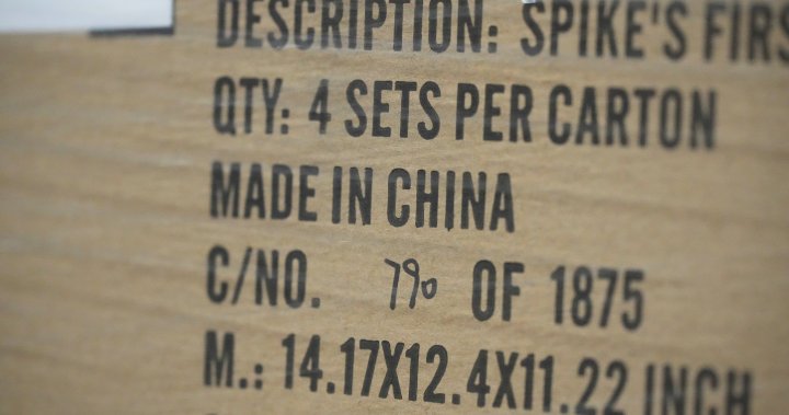 U.S. to cut tariffs on small packages from China to as low as 30% – National | Globalnews.ca