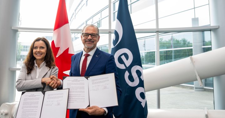 Canadian, European space agencies reaffirm relations amid political, economic anxiety  | Globalnews.ca