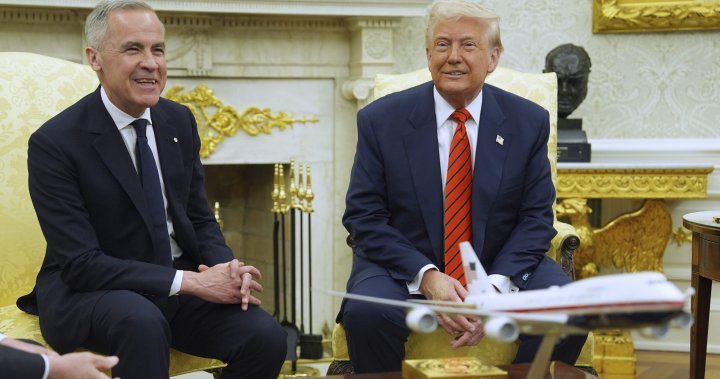 Carney, Trump to meet Monday as leaders gather in Canada for G7 summit  | Globalnews.ca