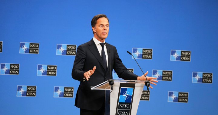 NATO must make ‘quantum leap’ of 400% in air, missile defence: Rutte – National | Globalnews.ca