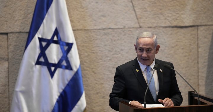 Netanyahu avoids potential election as vote to dissolve parliament fails – National | Globalnews.ca