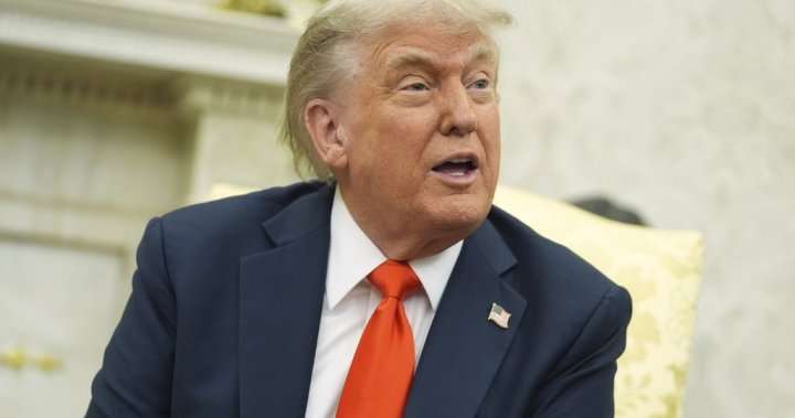 Trump suggests Ukraine, Russia may need to ‘fight for a while’ – National | Globalnews.ca
