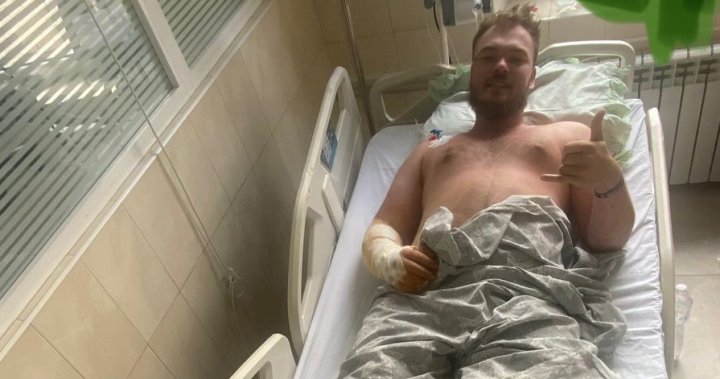 Calgary man injured in Russian drone and missile attack in Ukraine  | Globalnews.ca