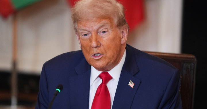 Trump slaps Brazil with 50% tariff, citing Bolsonaro ‘witch hunt’ trial – National | Globalnews.ca