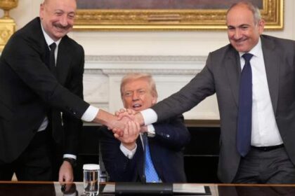 Armenia, Azerbaijan strike peace deal with transit route named after Trump – National | Globalnews.ca