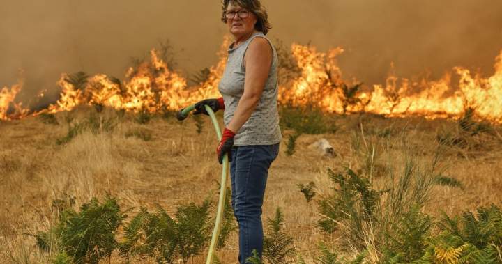 As European heat wave persists, some countries continue wildfire battle – National | Globalnews.ca