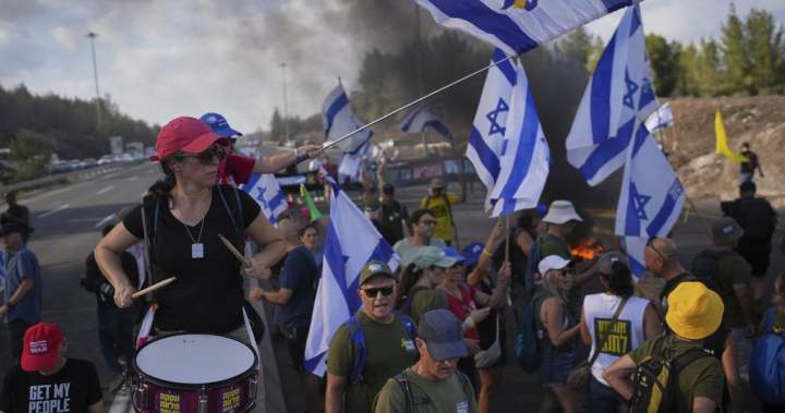 Israel reviewing Gaza ceasefire proposal after Hamas response – National | Globalnews.ca