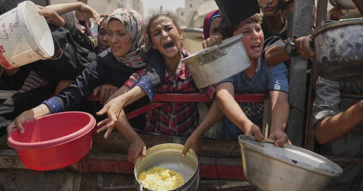 Israel threatens Gaza City’s destruction unless Hamas releases all hostages – National | Globalnews.ca