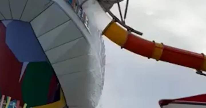 Royal Caribbean passenger injured after cruise ship water slide breaks – National | Globalnews.ca