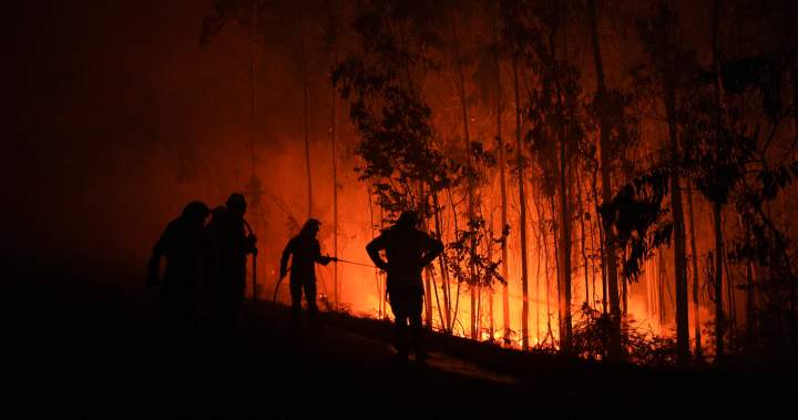 Southern Europe wildfires leave 3 dead, thousands displaced – National | Globalnews.ca
