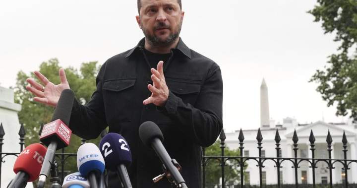 U.S. working to set up future Putin-Zelenskyy meeting, White House says – National | Globalnews.ca